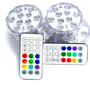 4 LED light with remote